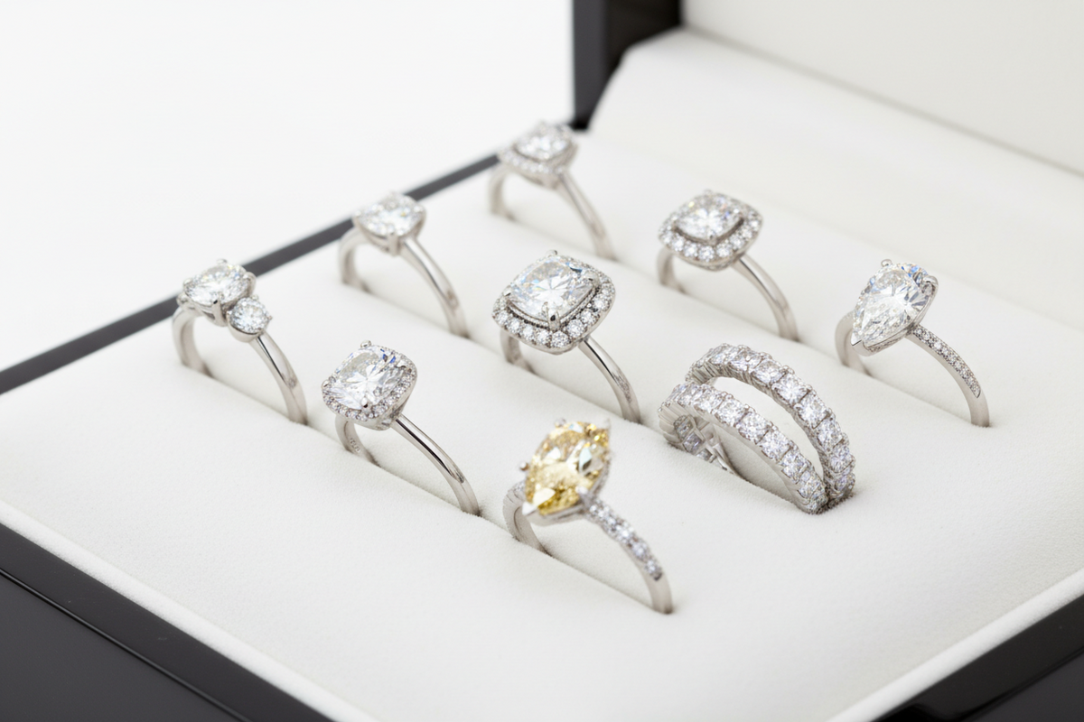 Fine 10k & 14k Solid Gold Rings