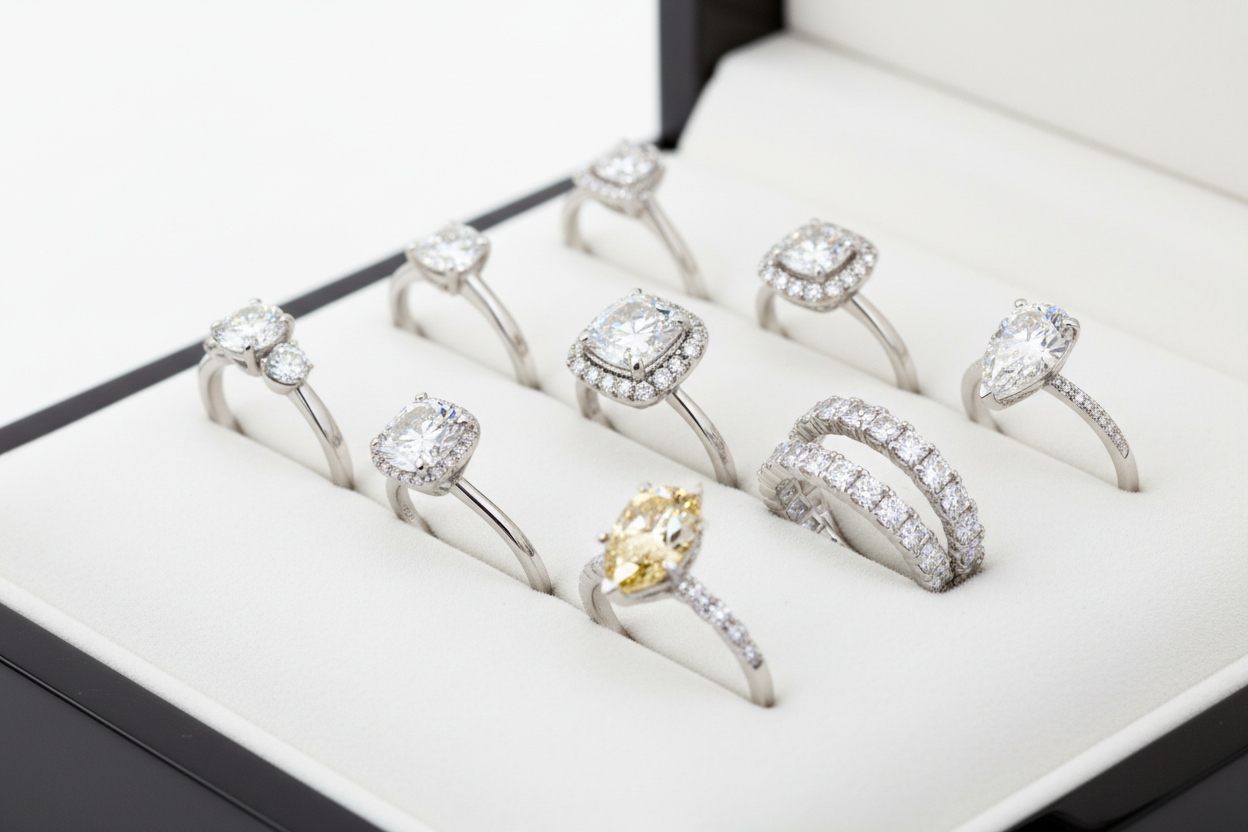 Fine 10k & 14k Solid Gold Rings