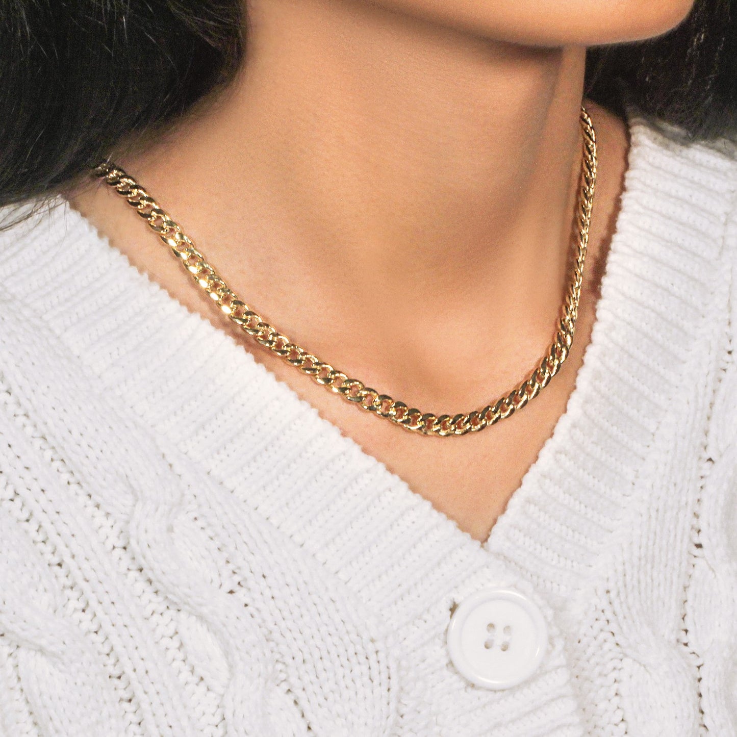10K Yellow Gold Light Miami Cuban Chain Necklace (5.50mm) – True Pure Gold