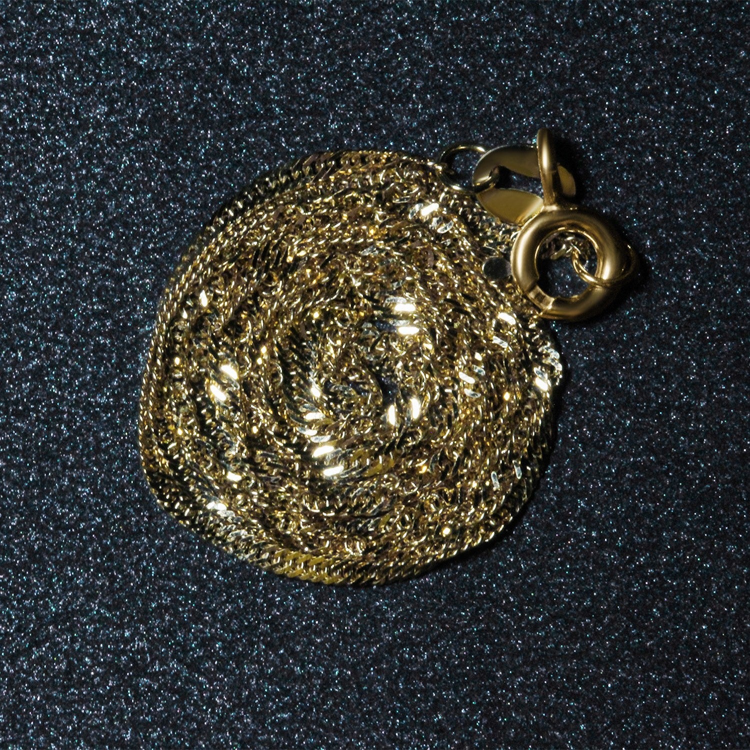 10K Yellow Gold Singapore Chain Necklace (1.50 mm)