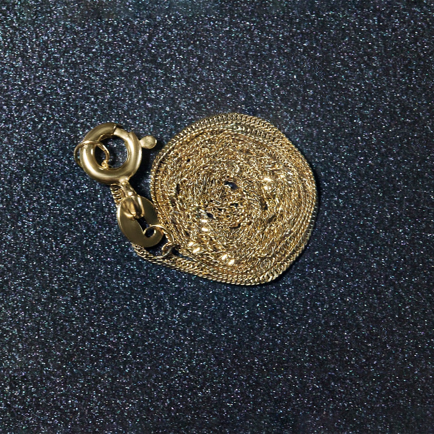 14K Yellow Gold Singapore Chain Necklace (0.81 mm)
