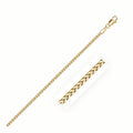 14K Yellow Gold Franco Chain Necklace (1.60mm)