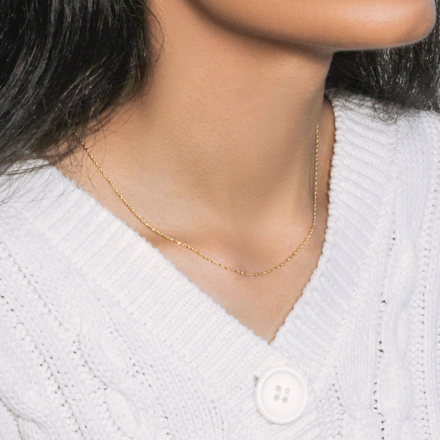 10K Yellow Gold Singapore Chain 1.10mm | Fine Solid Gold