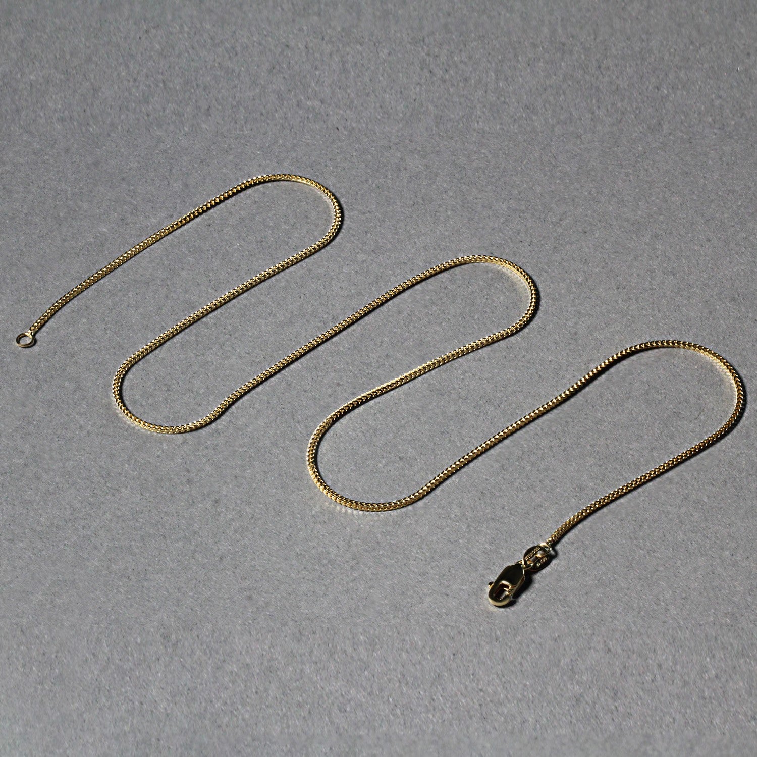 14K Yellow Gold Franco Chain Necklace (0.90mm)