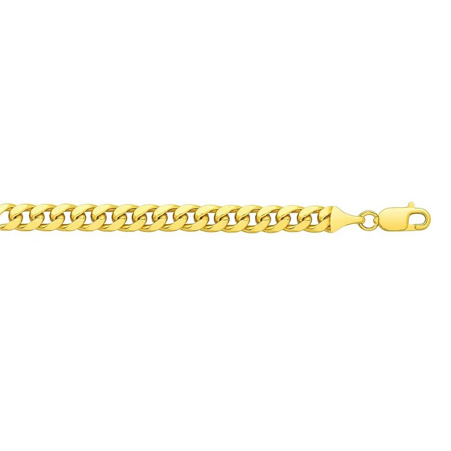 14K Yellow Gold Solid Miami Cuban Bracelet (6.00mm) – True Pure Gold