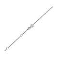 Double Extendable Rope Chain in 14K White Gold (0.85mm)