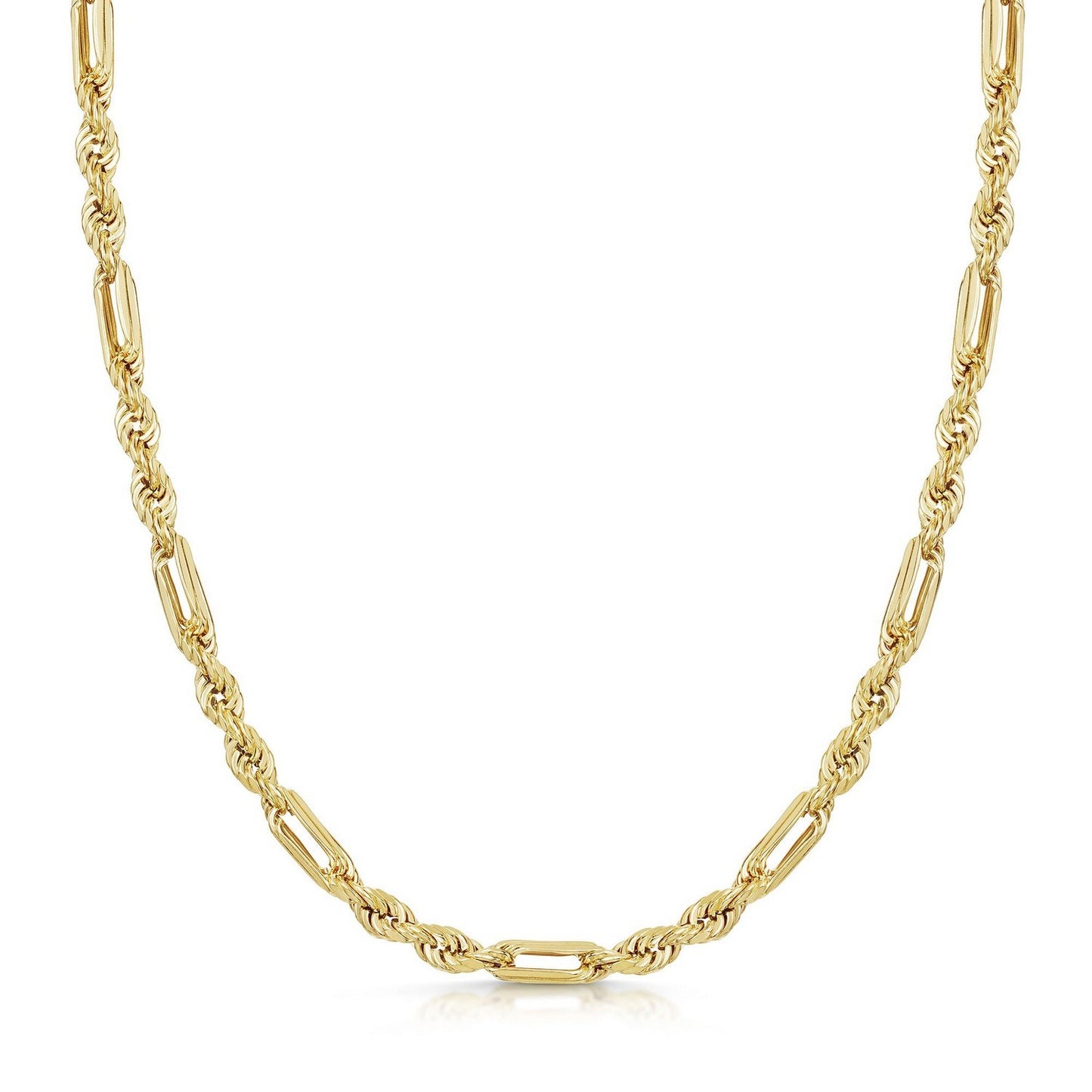 14K Yellow Gold Figa Rope Chain (3.00mm)