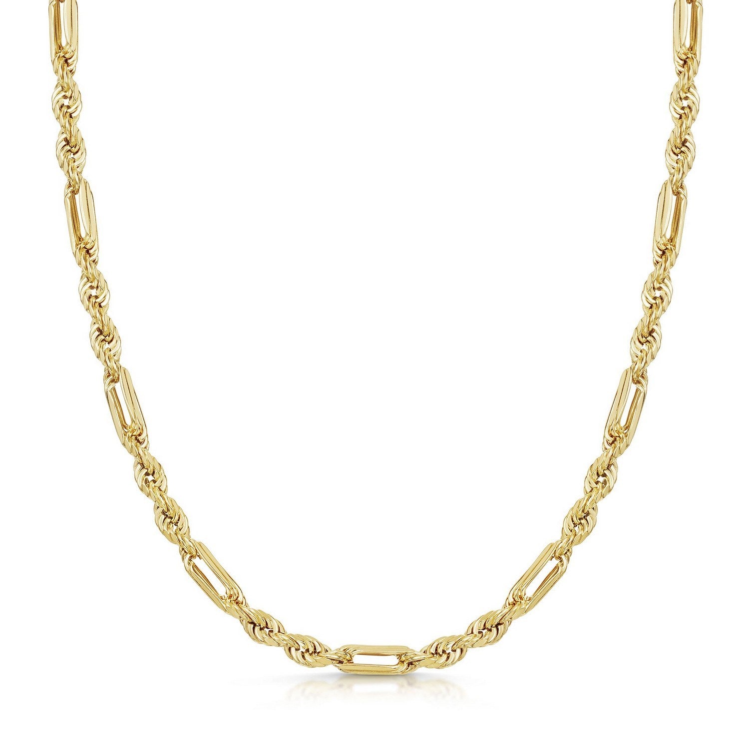 14K Yellow Gold Figa Rope Chain (3.00mm)