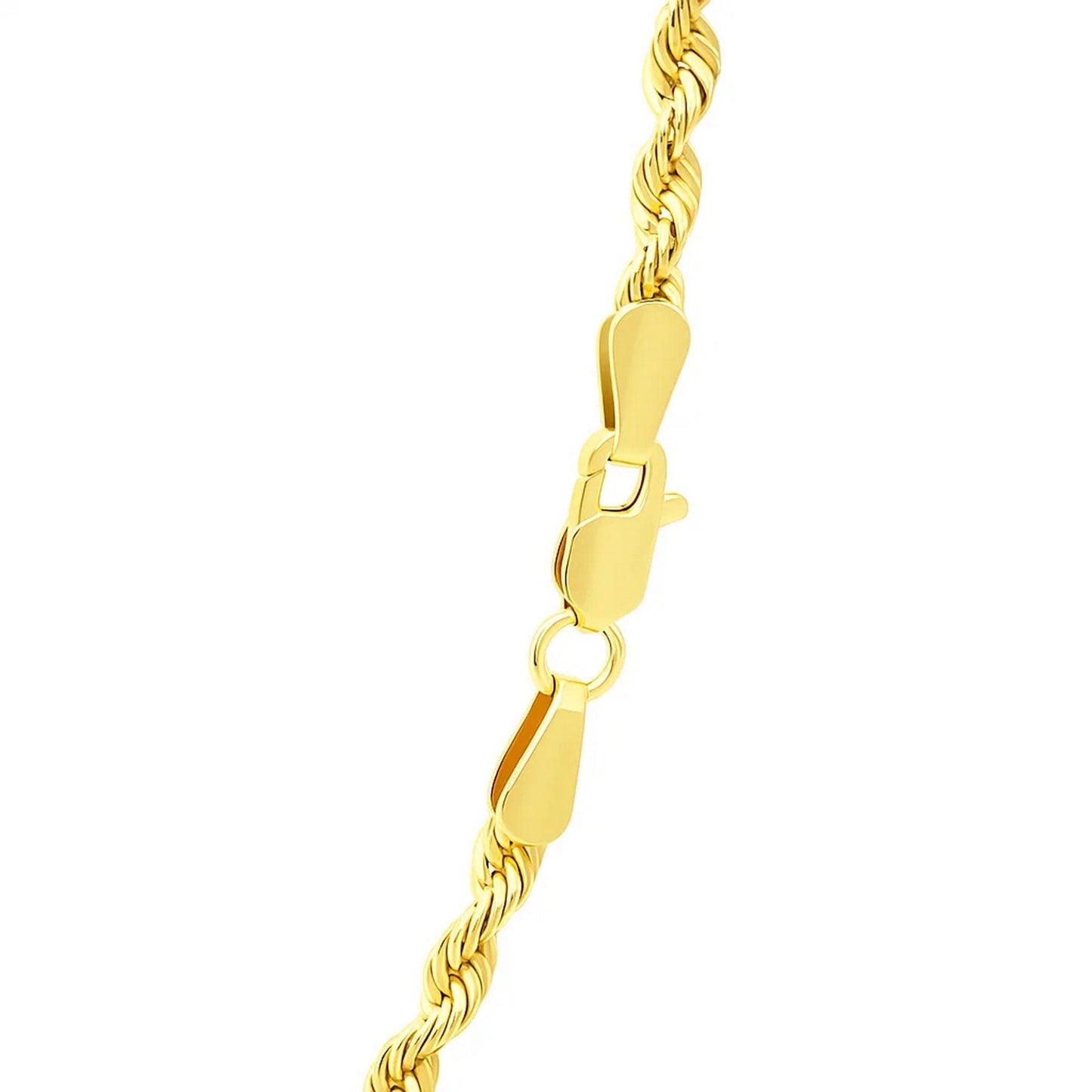 14K Yellow Gold Light Rope Chain (2.50mm)