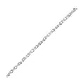 14K White Gold French Cable Chain Necklace (4.80mm) – True Pure Gold