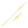 Extendable Cable Chain Necklace in 14K Yellow Gold (1.50 mm)