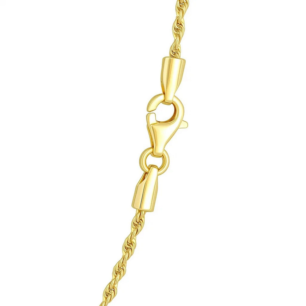 14K Yellow Gold Light Rope Chain (1.50mm)
