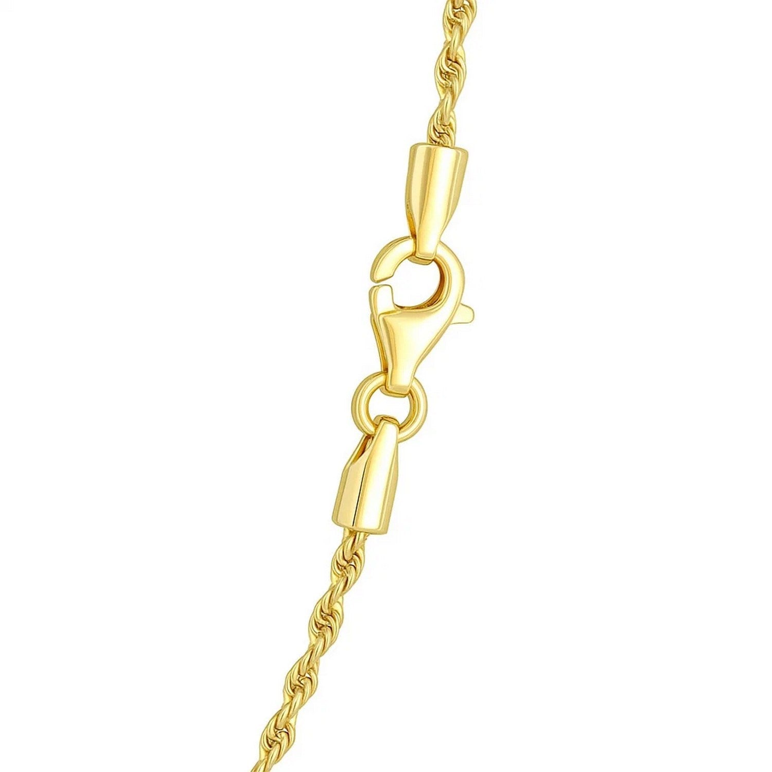 14K Yellow Gold Light Rope Chain (1.50mm)