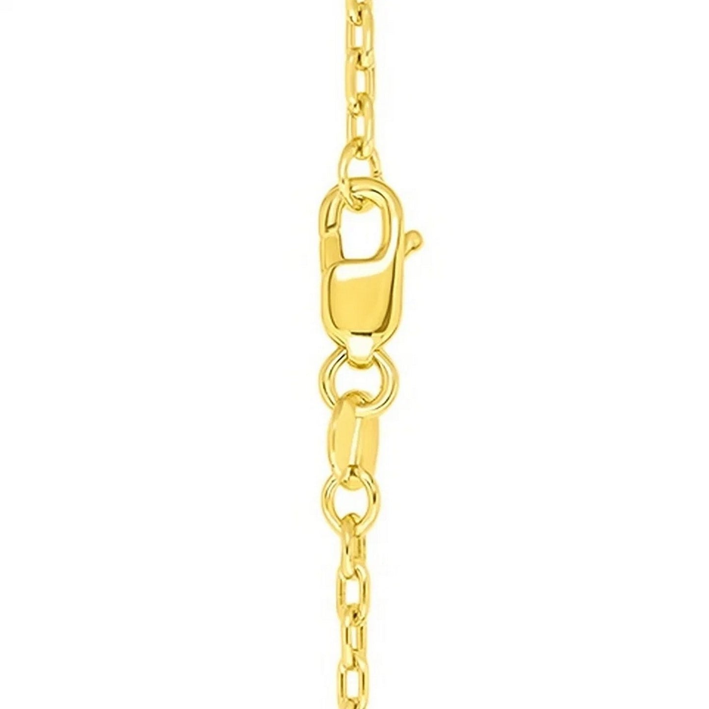 14K Yellow Gold French Cable Chain Necklace (1.30 mm)