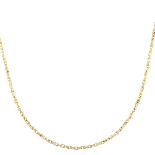 14K Yellow Gold French Cable Chain Necklace (1.90 mm)