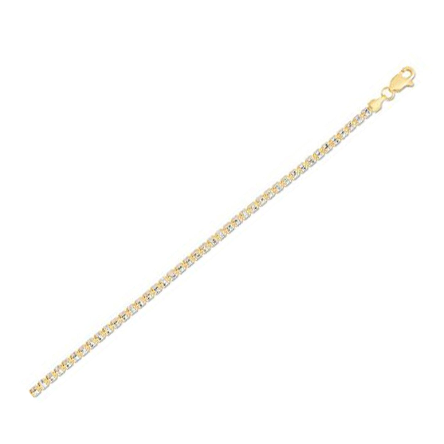 14K Yellow Gold Ice Barrel Link Chain (2.70 mm)