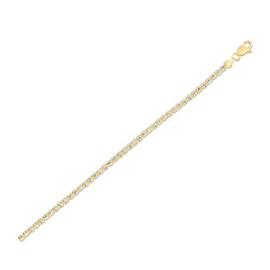 Ice Barrel Chain in 14K Yellow Gold (2.70mm)