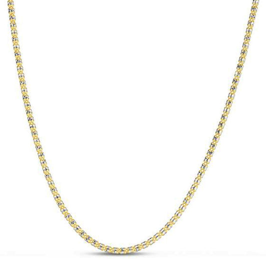Ice Barrel Chain in 14K Yellow Gold (2.70mm)