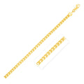 14K Yellow Gold Unisex Franco Chain – 4.60mm Diamond-Cut – 14K Gold