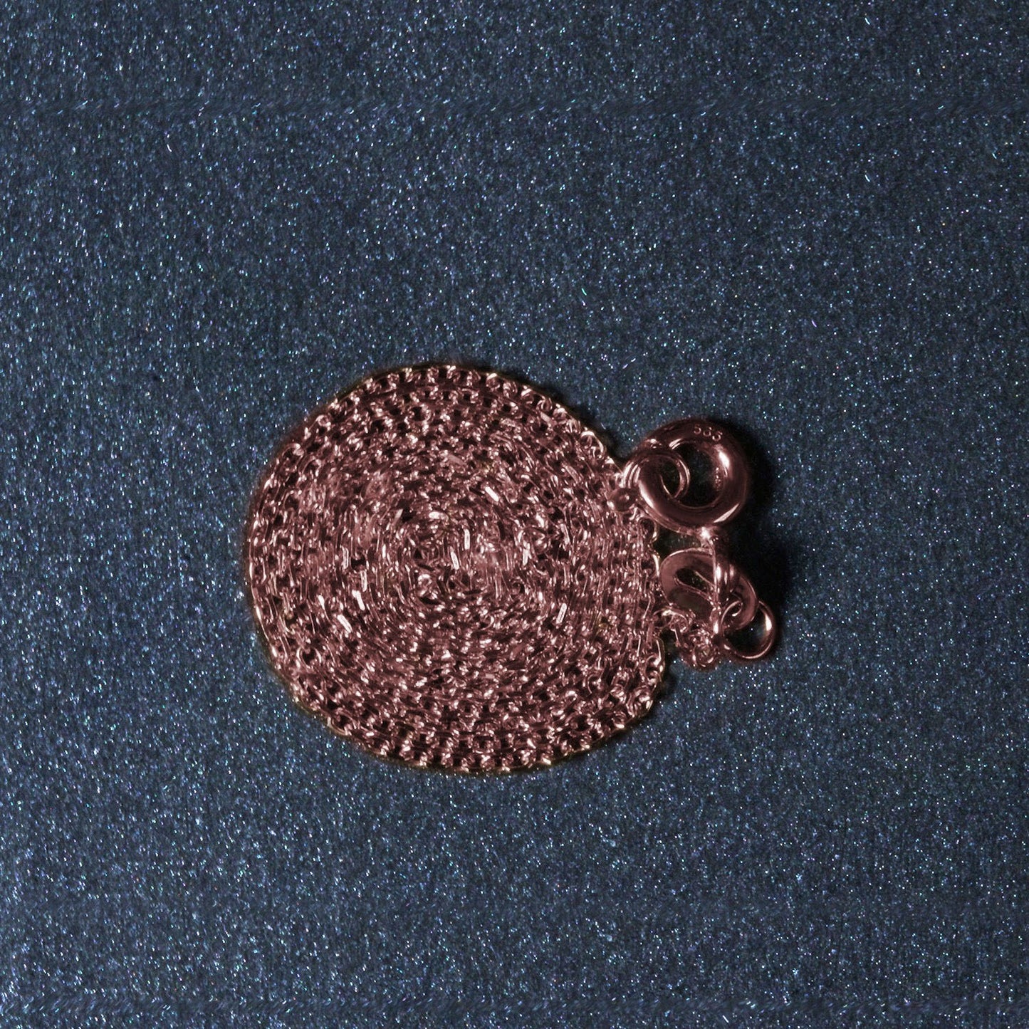 18K Rose Gold Diamond Cut Cable Link Chain (1.10mm)