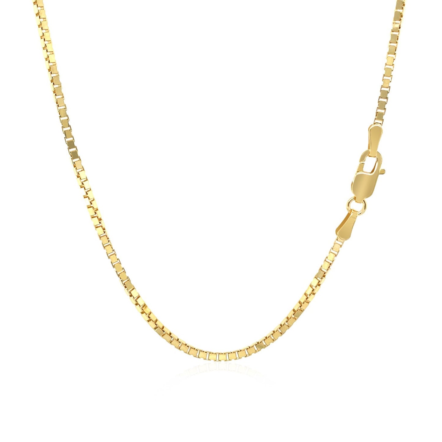 10K Yellow Gold Classic Box Chain (1.40mm)