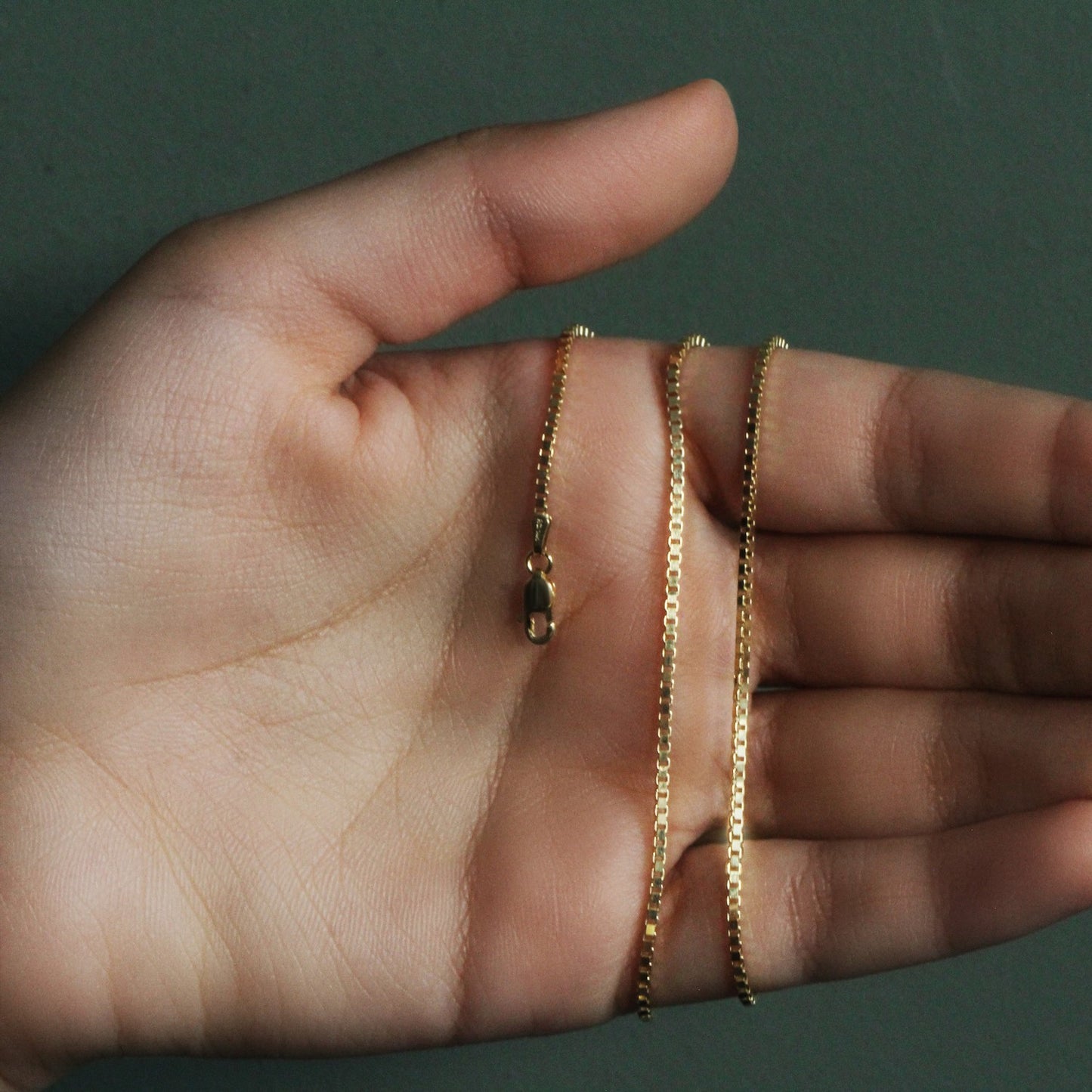 10K Yellow Gold Classic Box Chain (1.40mm)