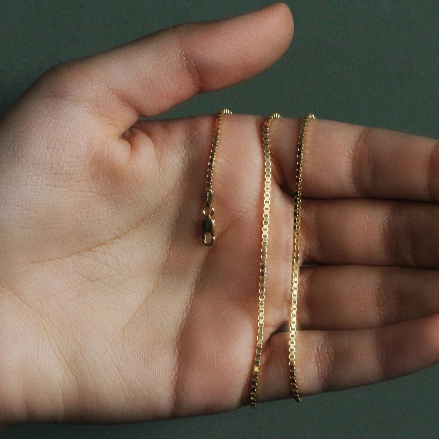 14K Yellow Gold Classic Box Chain (1.70mm)